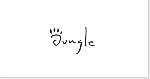 jungle-logo-wordmark-typeface-design