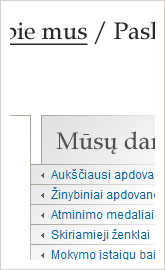 alpera web puslapis