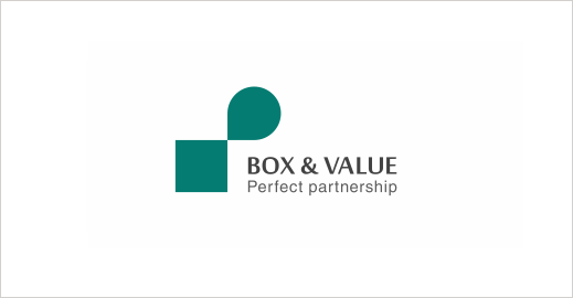 box and value logotipu kurimas