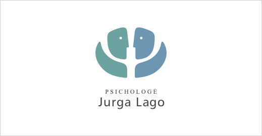 jurgalagologo Logotipas psichologei Jurgai Lago
